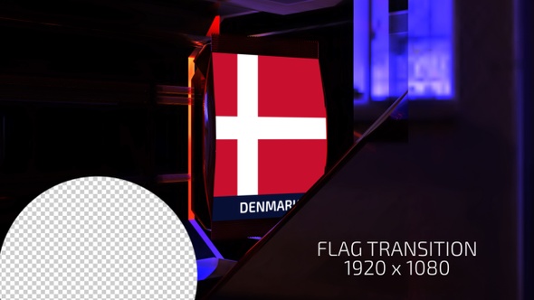 Denmark Flag Transition