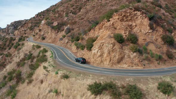 Car On The Mountain Road