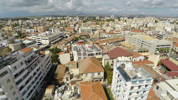 Flying Over Larnaca, Cyprus. Meteorologists Gathering Latest Geospatial Data