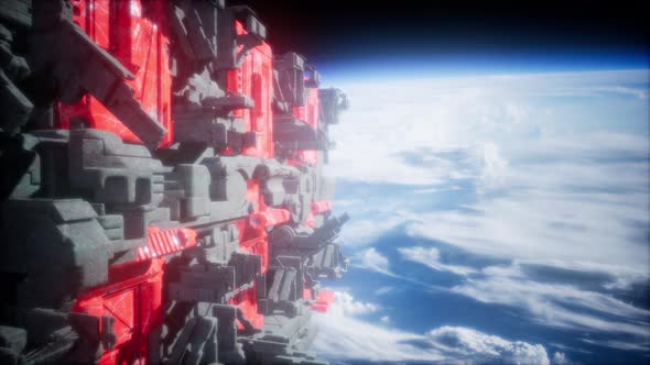 Motherships Taking Position Over Earth alt