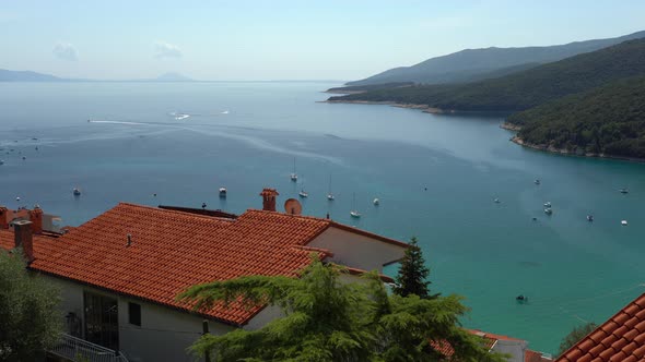 Arial View Of The Sea Bay, Croatia