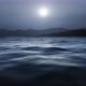 Beautiful Winter Morning With Sun Reflecting In The Ocean Calm Sunset Sea Loop Sunrise 4k - VideoHive Item for Sale