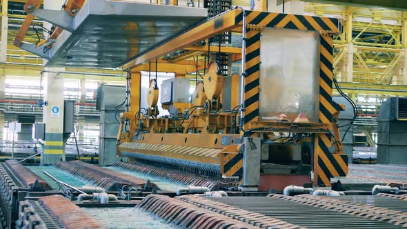 Copperprocessing Plant with Manufacturing Machinery