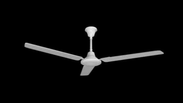 Ceiling Fan Begin Spinning