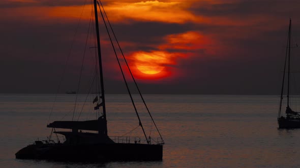 Sunset Landscape at Phuket