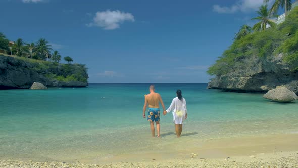 Playa Lagun Beach Cliff Curacao Lagun Beach Curacao a Small Island in the Caribbean