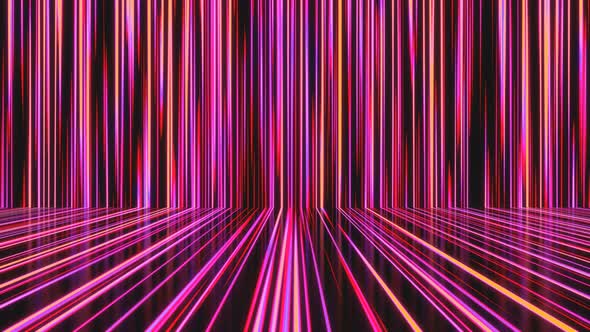Abstract neon background. Colorful neon rays. Glowing lines alt