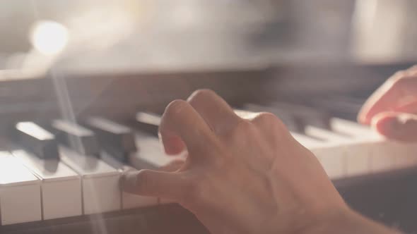 Playing On The Piano