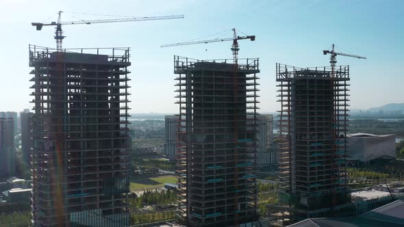 Nanjing City, Jiangsu Province, urban construction landscape