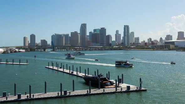 Downtown Miami with Boats alt