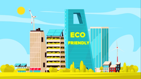 Eco Friendly Building _ Explainer Video Animation