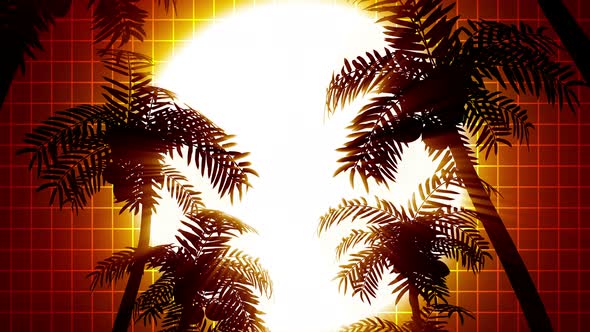Retro Palms