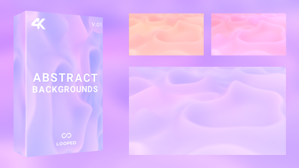 Smooth Colored Shapes Animations Pack