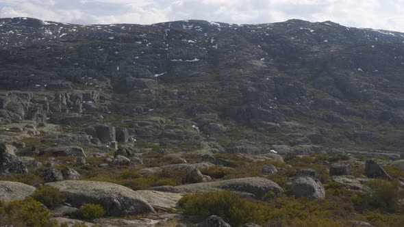 Serra da Estrela landscape lagoons route, in Portugal