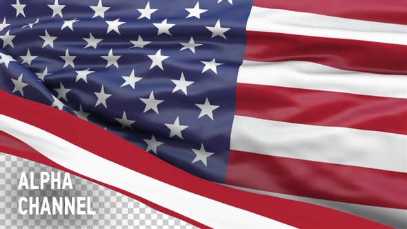 USA American Flag Transition alt