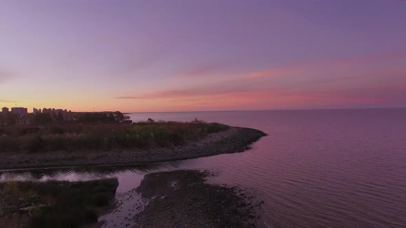 Mouth of Rio de la Plata, Buenos Aires, Argentina