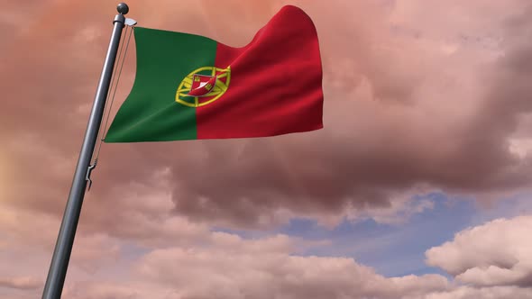 Portugal Flag 4K