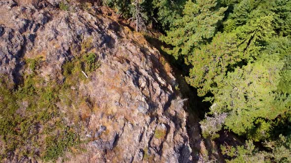 Wesley Ridge Mountain on Vancouver Island Canada