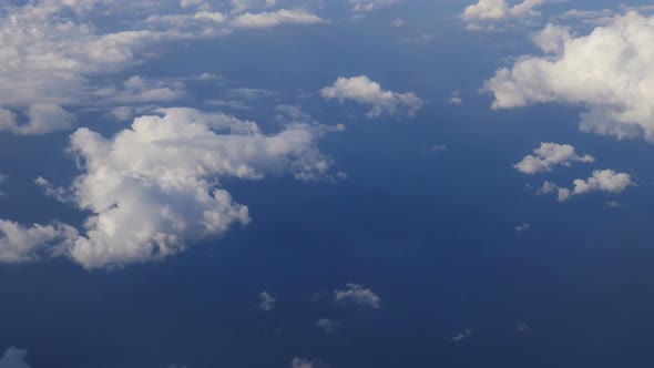 Clouds Above Ocean Aerial
