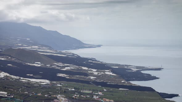 Cumbre Vieja Volcano on La Palma