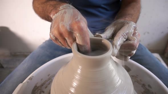 Pot Clay Decorative Art Skill Workshop