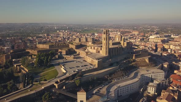 The Seu Vella Cathedral in Lleida