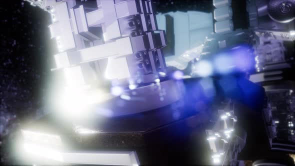 Spaceship Travelling Through the Universe alt