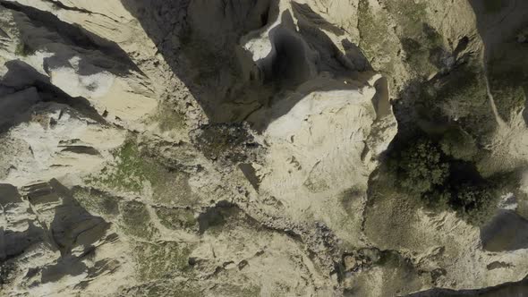 Cliffs And Rocks Top View