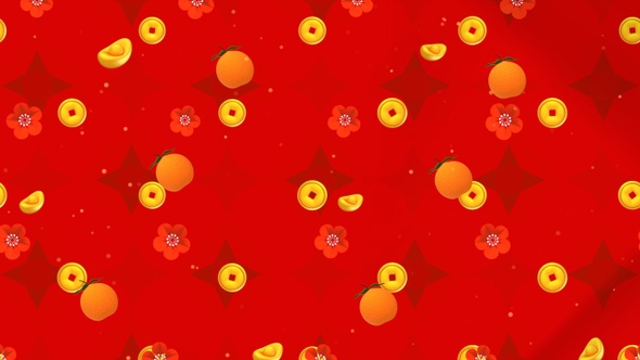 Chinese New Year Pattern Background