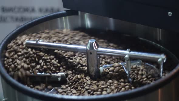 Modern Machine For Coffee Beans