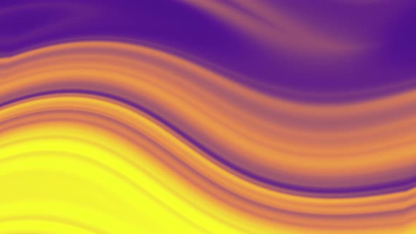 Abstract Wavy Curvy Colorful Background 4K