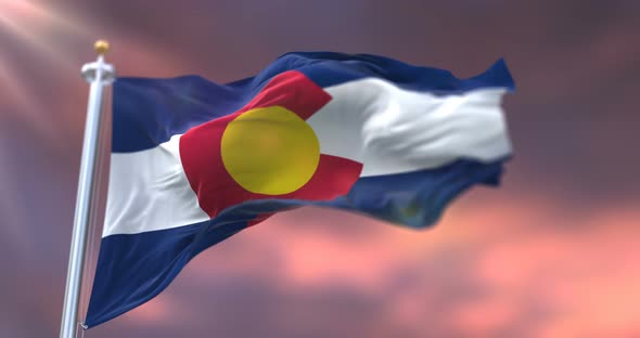 Flag of Colorado State