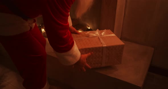 On Christmas Night, Santa Delivers Gifts To Homes While Everyone Is Asleep. Santa Will Leave Gifts