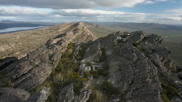 4K Timelapse of the Summit of Mt Difficult (Mt Gar) in Grampians National Park, Victoria, Australia