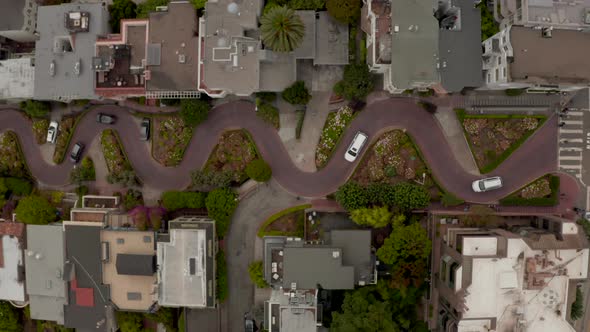 Beautiful Aerial View of the San Francisco USA