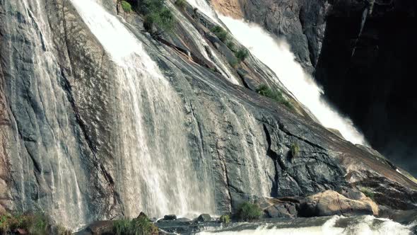 Big waterfall in north Spain.