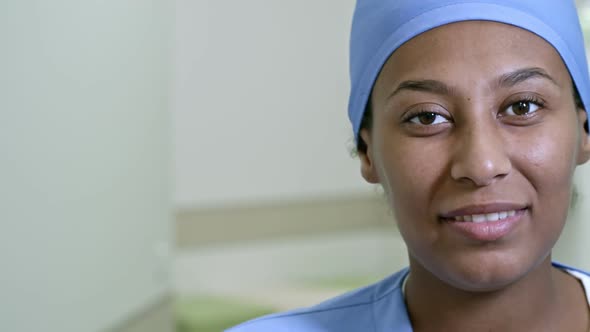 Female Nurse Smiling