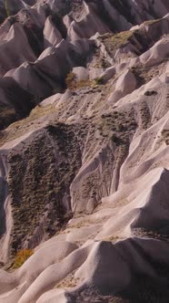 Cappadocia Landscape Aerial View