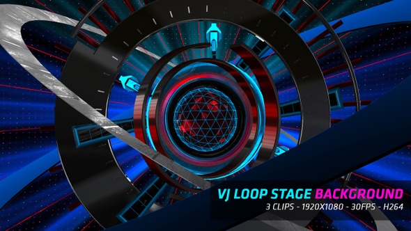 Vj Loop Stage Background