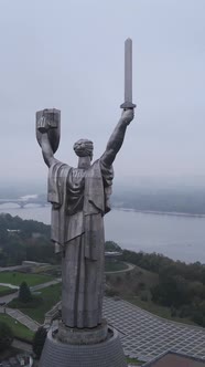 Motherland Monument in Kyiv Ukraine