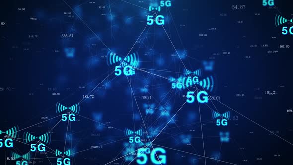 5g Big Data Information Network Communication Signal Transmission