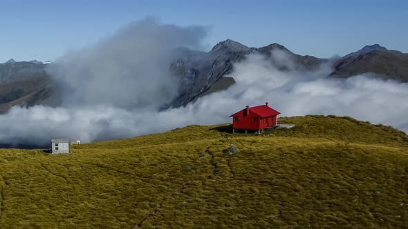 New Zealand mountain hut timelapse