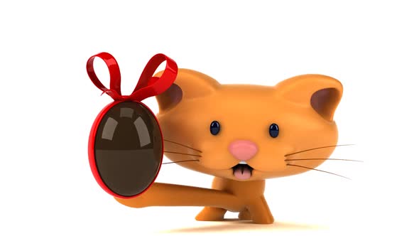 Fun cat with an easter egg alt