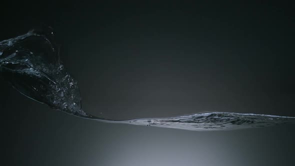 Water surface wave, Slow Motion