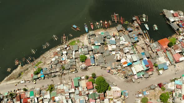 Slums and Poor District of the City of Manila