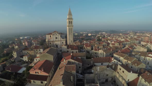 Church of St Blaise aerial shot