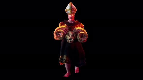 Cursed Pope VJ Loop