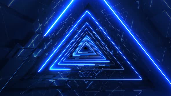 Abstract Triangles Background