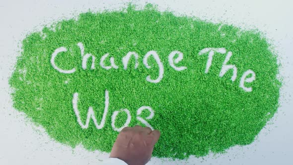 Green Writing   Change The World