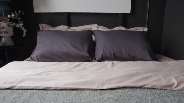 View of the Neat Bed in the Bedroom